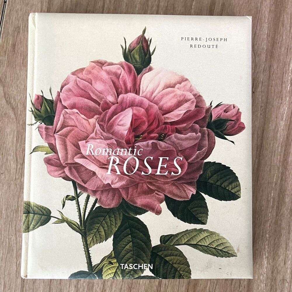 Romantic Roses Art Book Pierre-Joseph Redouté  Taschen floral illustrations